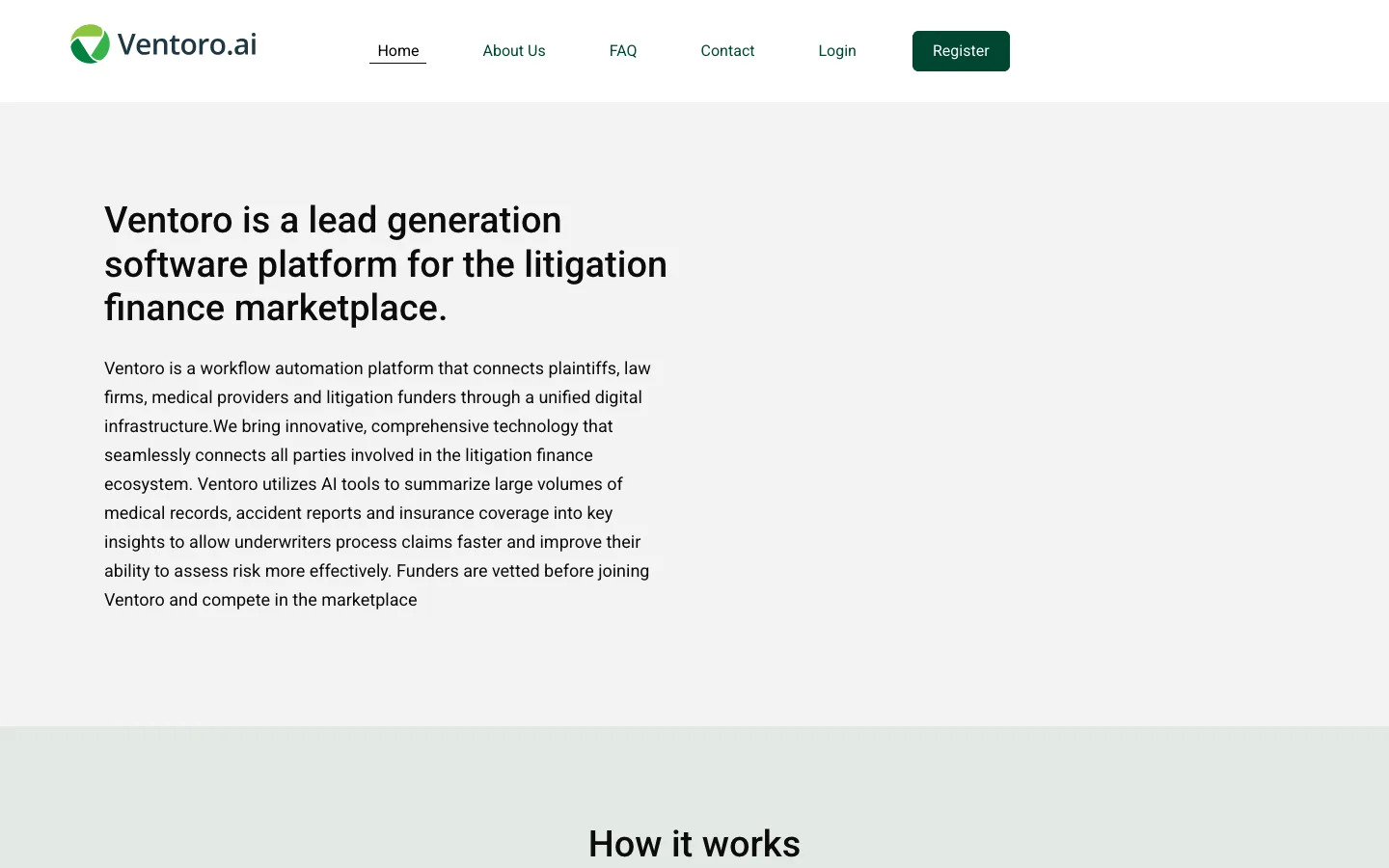 ventoro website